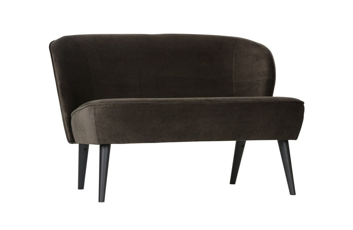 Woood - Sara Loungesofa - Grøn Velour - Unoliving.com