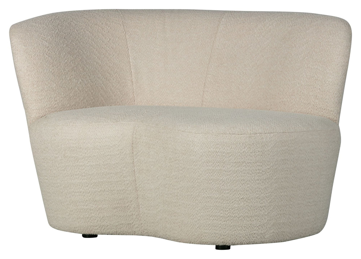 Woood Stone Loungesofa venstrevendt - Creme - Unoliving.com