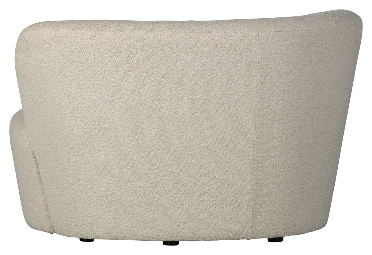 Woood Stone Loungesofa venstrevendt - Creme - Unoliving.com