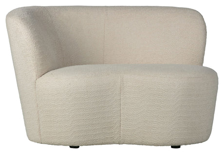 Woood Stone Loungesofa venstrevendt - Creme - Unoliving.com