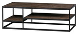 Woood Vic Sofabord - Teak/Metal, 120x60 - Unoliving.com