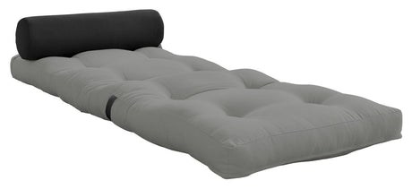 Wrap Futon, Dark Grey/Grey - Unoliving.com