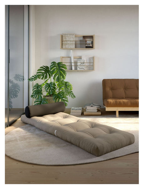 Wrap Futon, Wheat beige - Unoliving.com