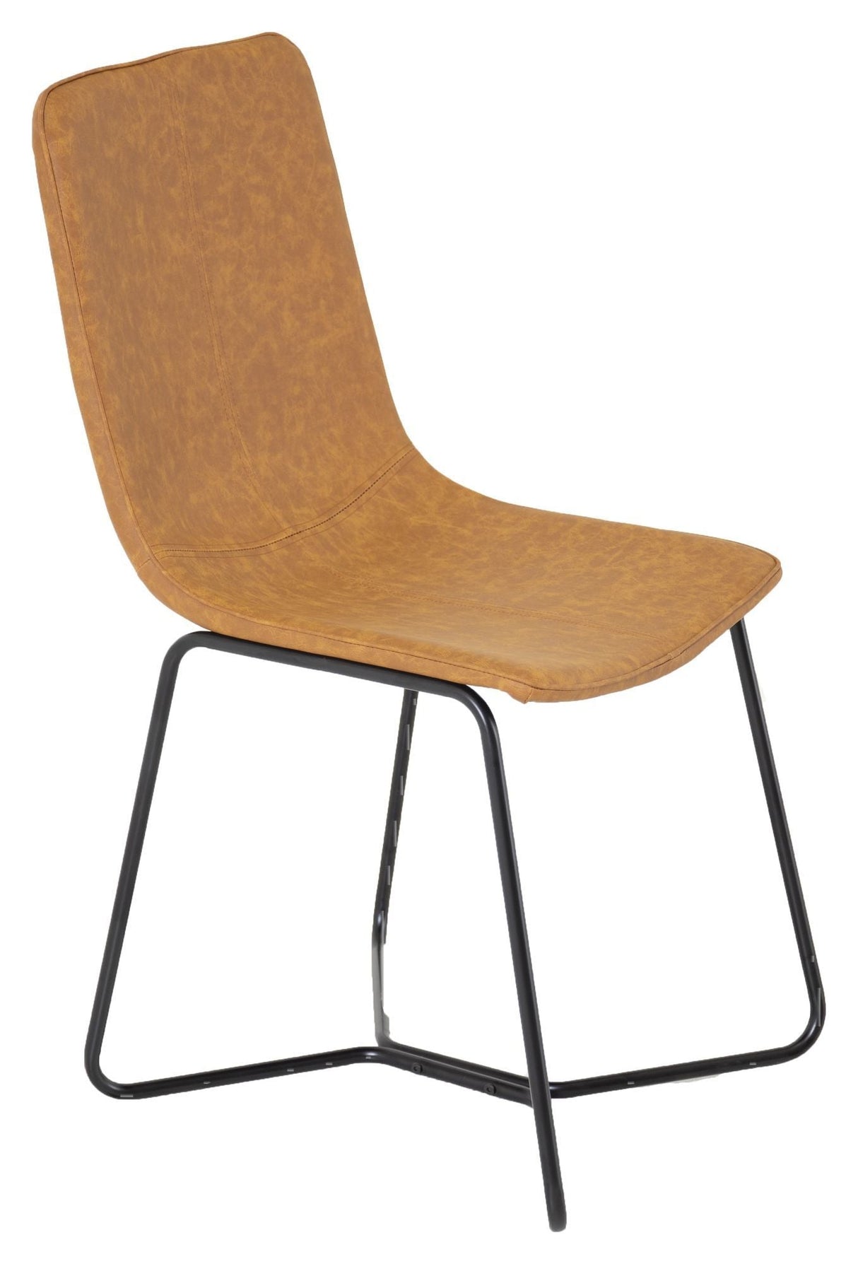 X-Chair Spisebordsstol, Brun Kunstlæder - Unoliving.com