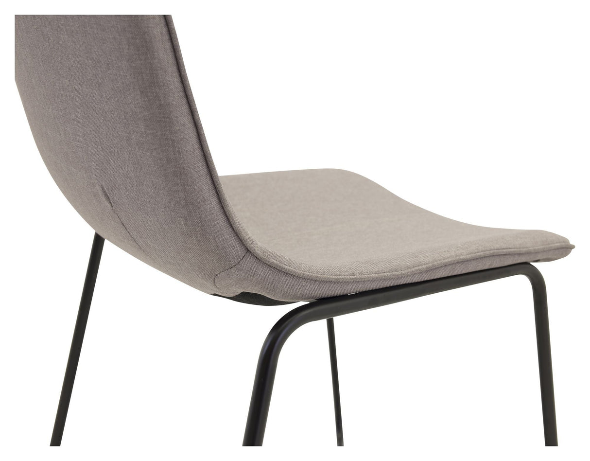 X-Chair Spisebordsstol, Grå Stof - Unoliving.com