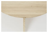 XL table, Sofabord, Natur olieret eg, Ø78 - Unoliving.com