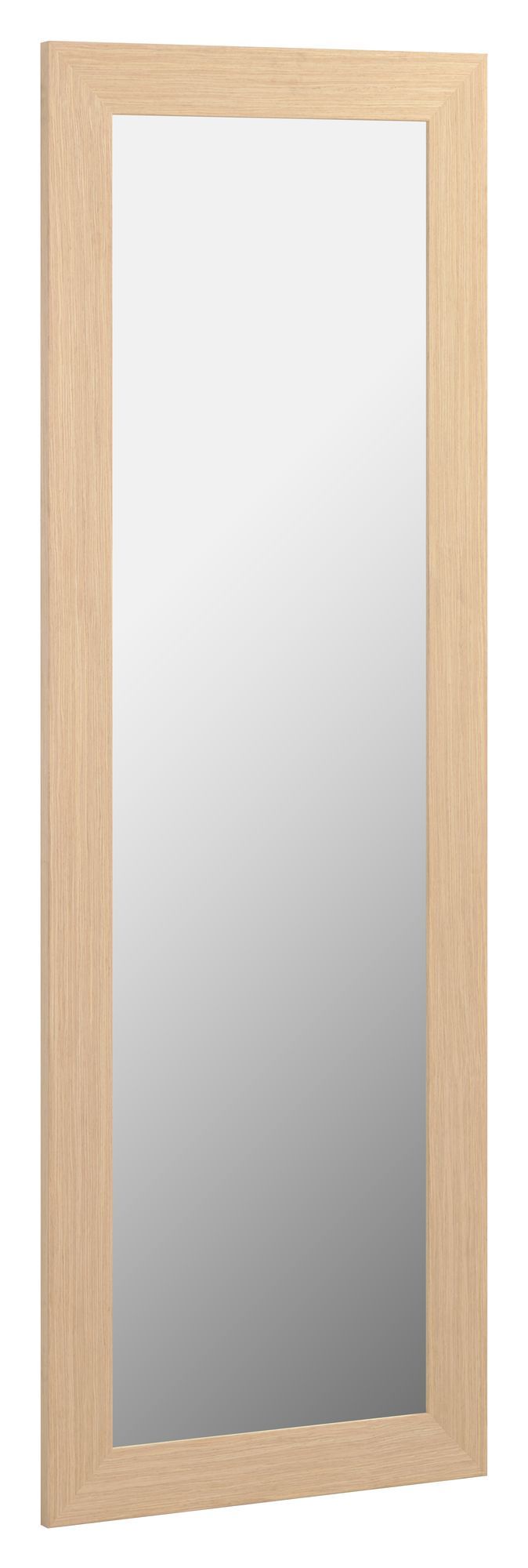 Yvaine Spejl m. bred ramme Naturlig finish, 80,5x180,5 - Unoliving.com