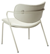 ZED Loungestol, Hvid/Beige - Unoliving.com