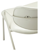 ZED Loungestol, Hvid/Beige - Unoliving.com