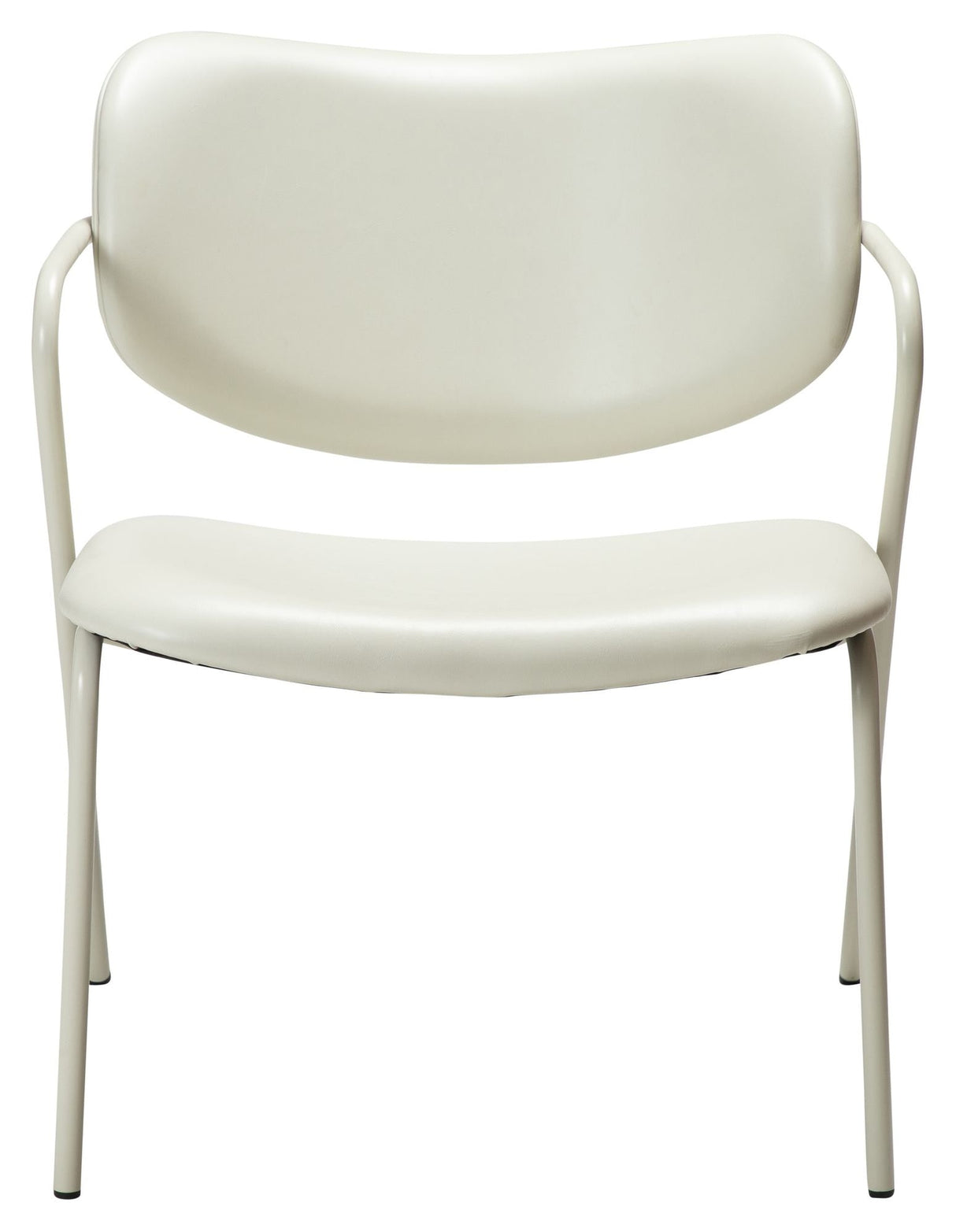 ZED Loungestol, Hvid/Beige - Unoliving.com