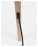 Zuiver Tripod Wood Gulvlampe - Sort - Unoliving.com