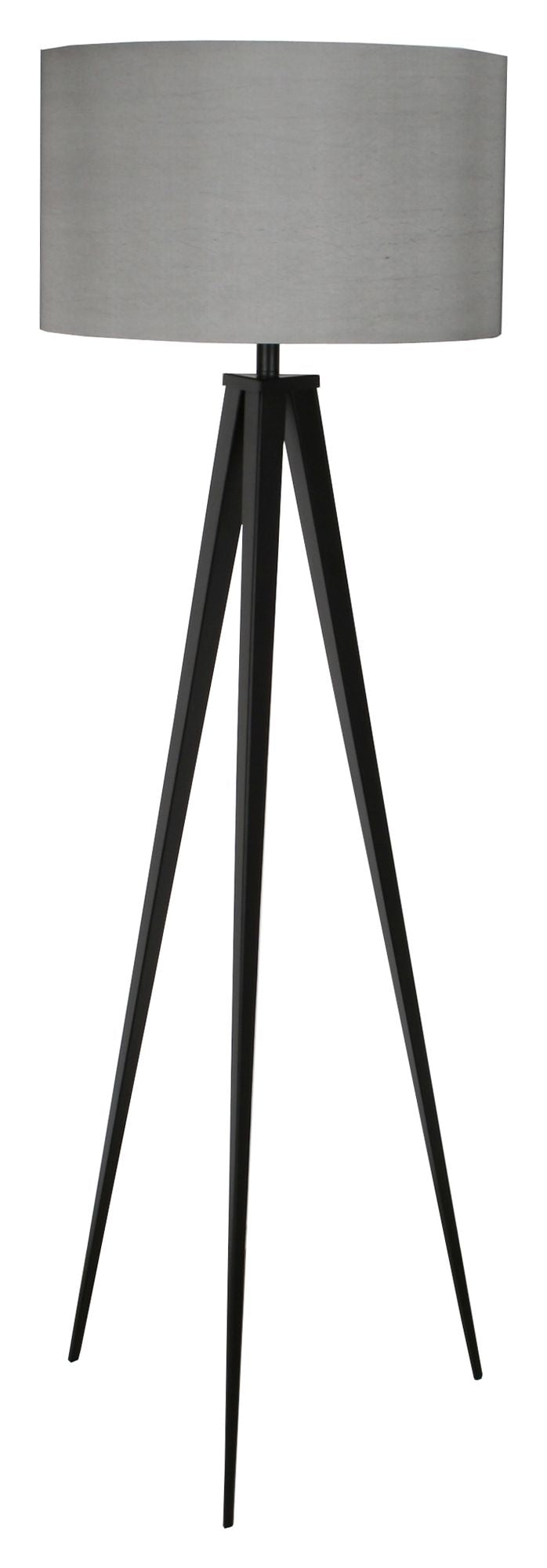 Zuiver Tripod Gulvlampe - Grå/sort - Unoliving.com