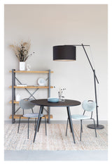 homii Mo Spisebord, Sort, Ø110 - Unoliving.com