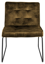 homii Clark Loungestol, Gold/Yellow - Unoliving.com