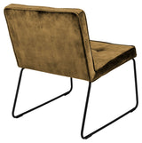 homii Clark Loungestol, Gold/Yellow - Unoliving.com