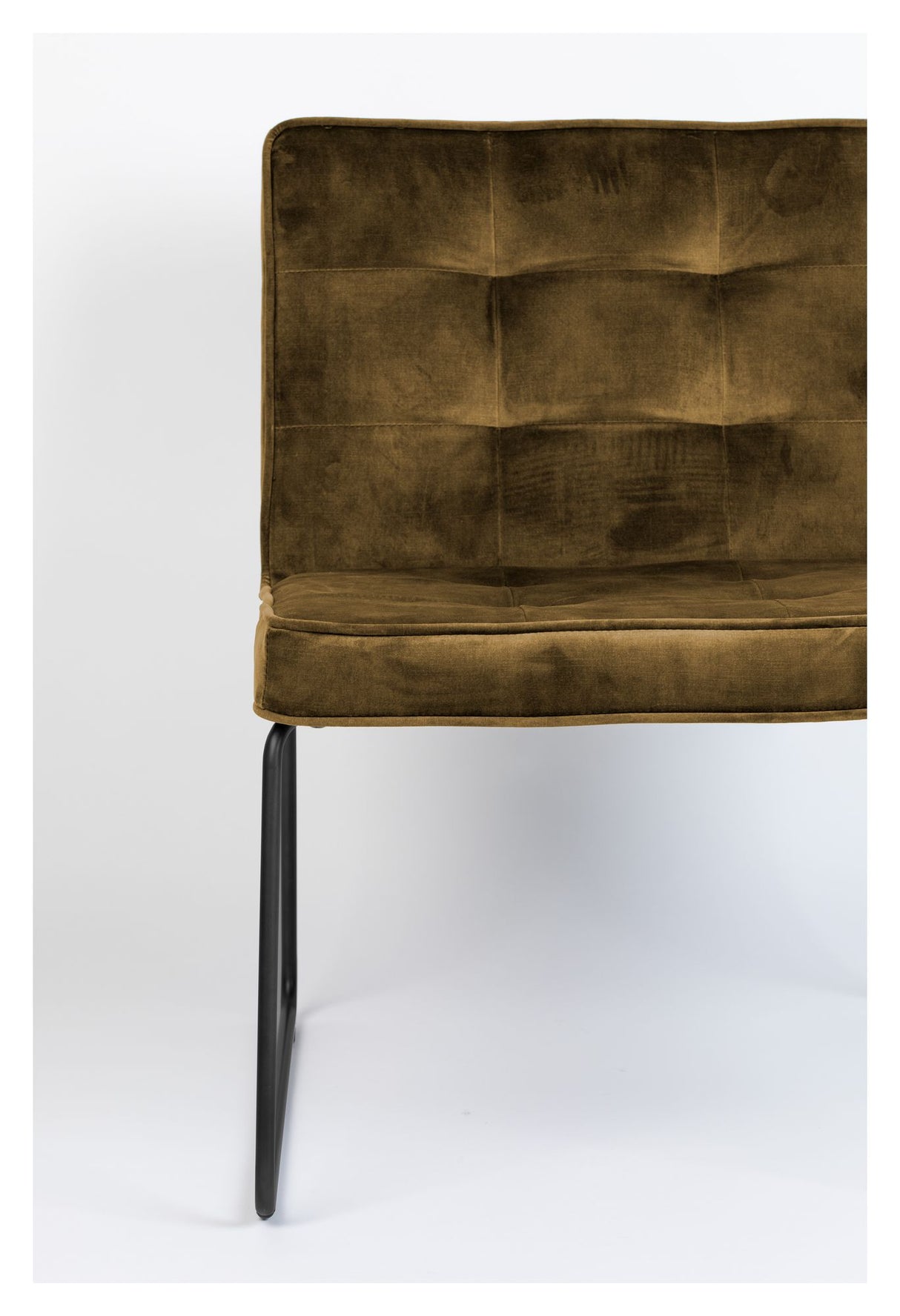 homii Clark Loungestol, Gold/Yellow - Unoliving.com