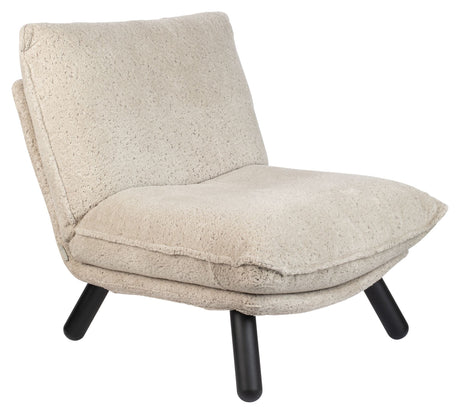 Zuiver Lazy Sack Loungestol - Beige Teddy - Unoliving.com