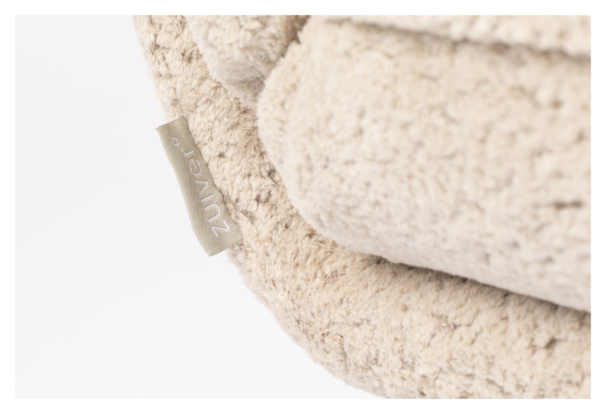 Zuiver Lazy Sack Loungestol - Beige Teddy - Unoliving.com