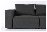 Zuiver Breeze Outdoor 3-pers. Sofa venstrevendt - Mørkegrå