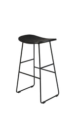 Zanzibar barstol - Sort, SH: 62cm - Unoliving.com