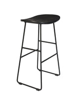 Zanzibar barstol - Sort, SH: 62cm - Unoliving.com