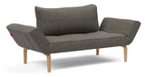 Zeal Bow Daybed, Flashtex, Dark grey - Unoliving.com