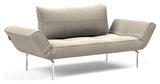 Zeal Straw Daybed, Bouclé/Beige - Unoliving.com