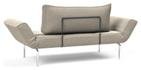 Zeal Straw Daybed, Bouclé/Beige - Unoliving.com