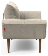 Zeal Styletto Daybed, Bouclé/Beige - Unoliving.com