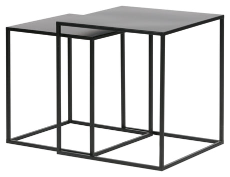 Ziva Indskudsbord - Sort Metal - Unoliving.com