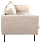 Zoom 2-pers. sofa, Beige Stof - Unoliving.com