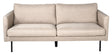 Zoom 2-pers. sofa, Beige Stof - Unoliving.com