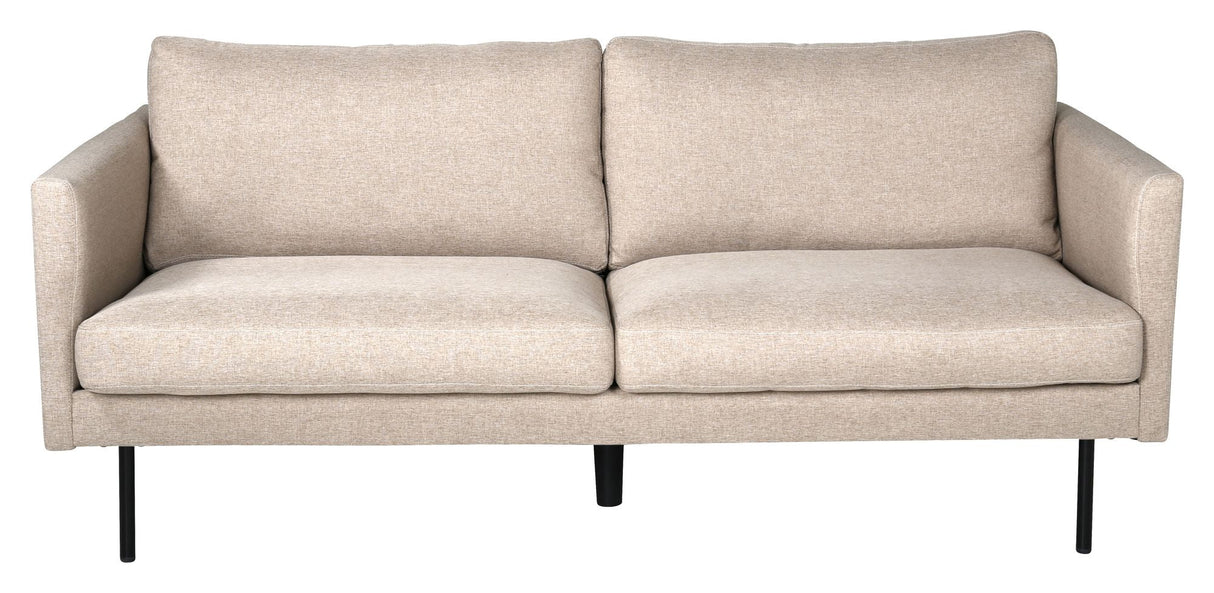 Zoom 2-pers. sofa, Beige Stof - Unoliving.com