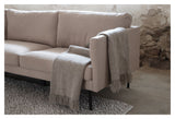 Zoom 3-pers. Sofa, Lysebrun Stof - Unoliving.com