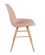 Zuiver Albert Kuip Spisebordsstol - Rosa - Unoliving.com