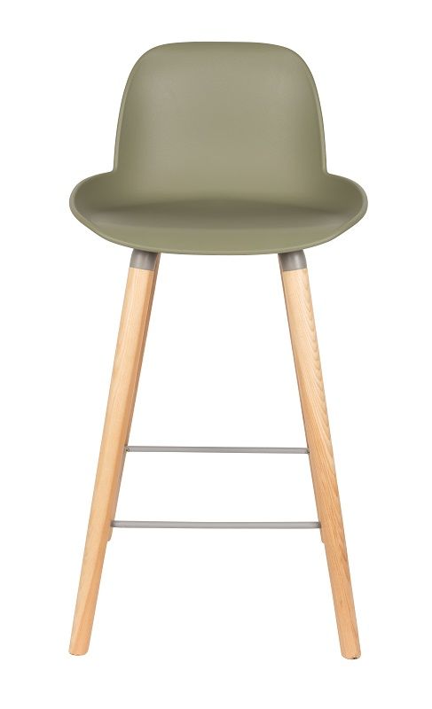 Zuiver Albert Kuip barstol - Grøn, SH: 65cm - Unoliving.com