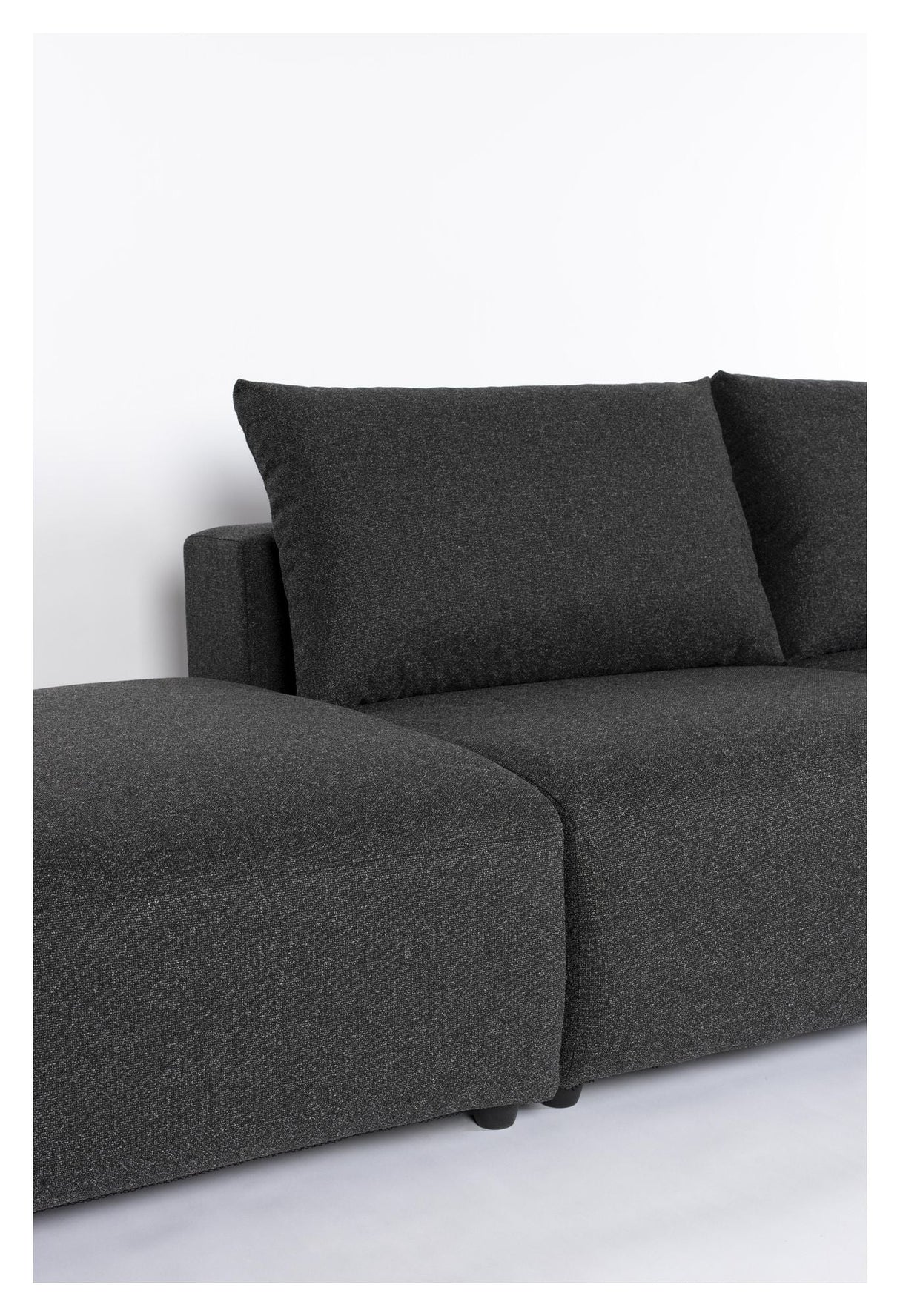 Zuiver Breeze Outdoor 3-pers. Sofa højrevendt - Mørkegrå