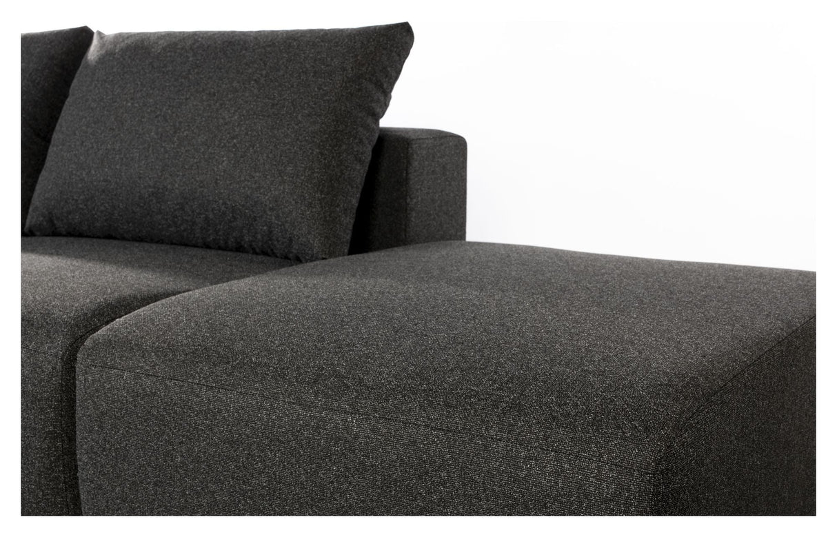 Zuiver Breeze Outdoor 3-pers. Sofa venstrevendt - Mørkegrå