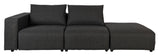 Zuiver Breeze Outdoor 3-pers. Sofa venstrevendt - Mørkegrå