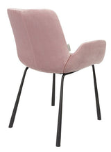 Zuiver Brit Spisebordsstol m/armlæn - Pink - Unoliving.com