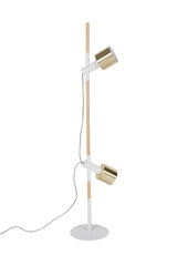 Zuiver Ivy Gulvlampe - Hvid/messing - Unoliving.com