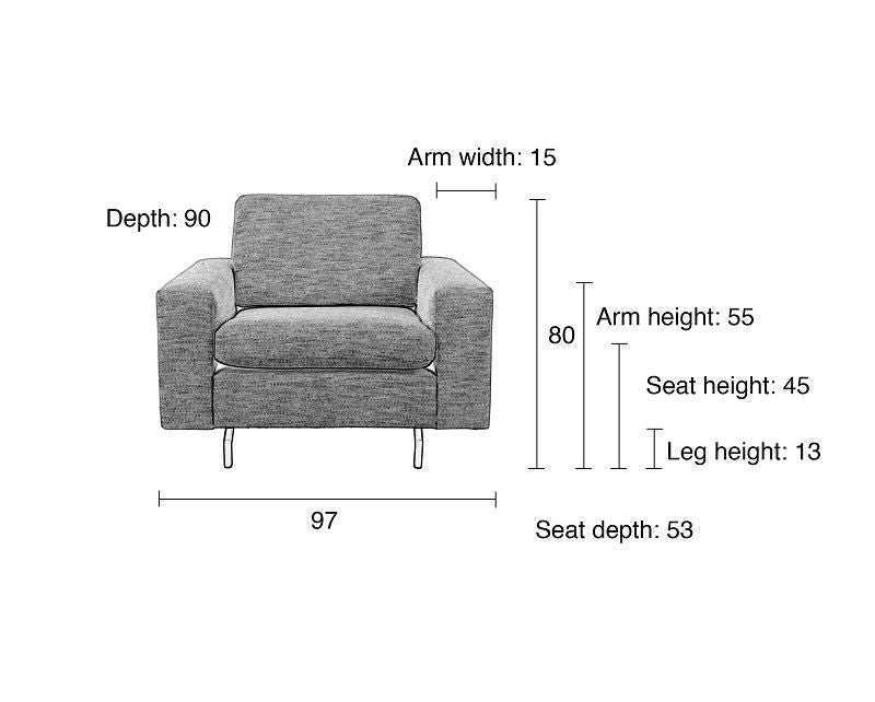 Zuiver Jean Lænestol - Antracit - Unoliving.com