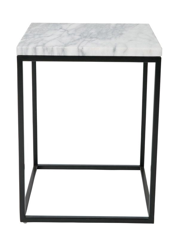 Zuiver Marble Power Sidebord - Hvid - Unoliving.com