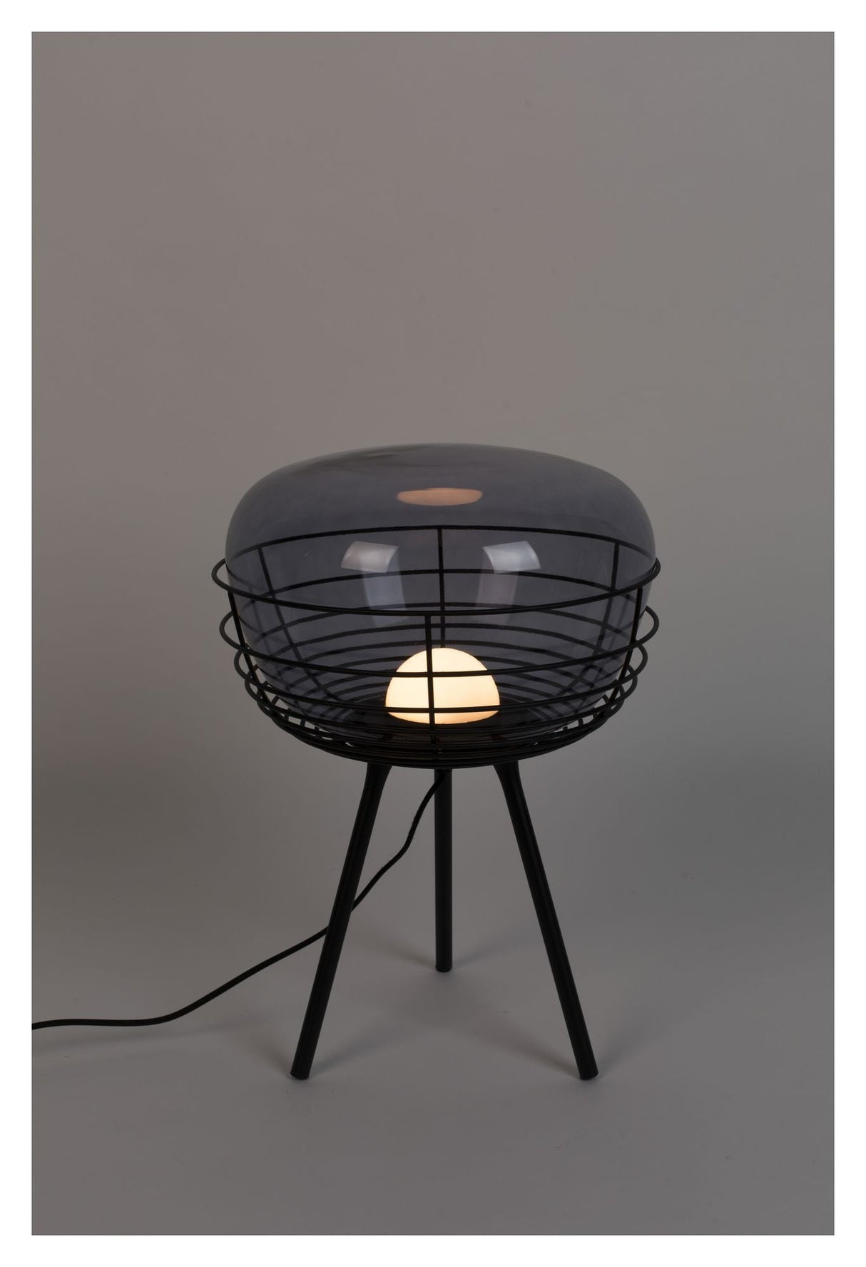 Zuiver Smokey Bordlampe - Sort