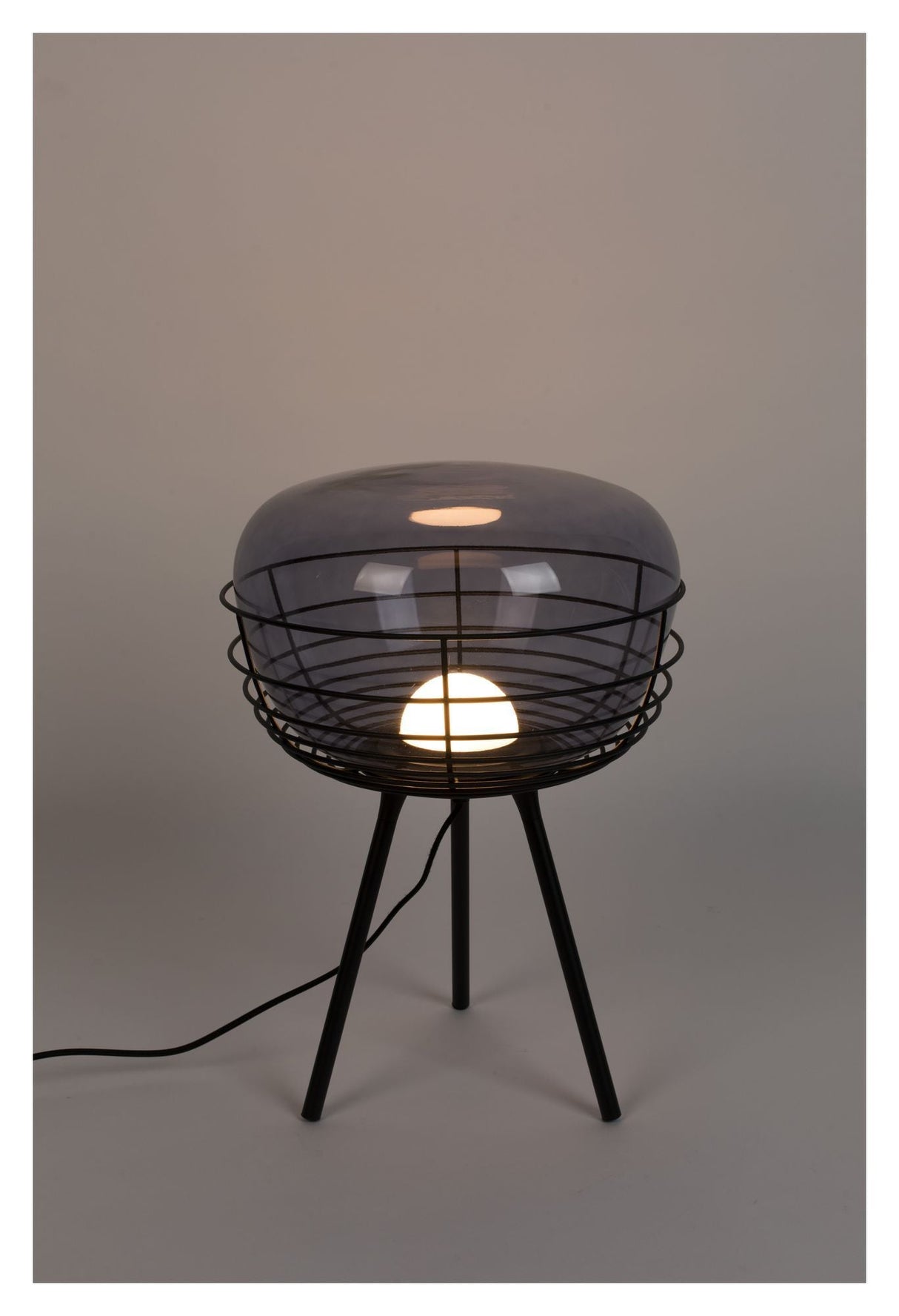 Zuiver Smokey Bordlampe - Sort