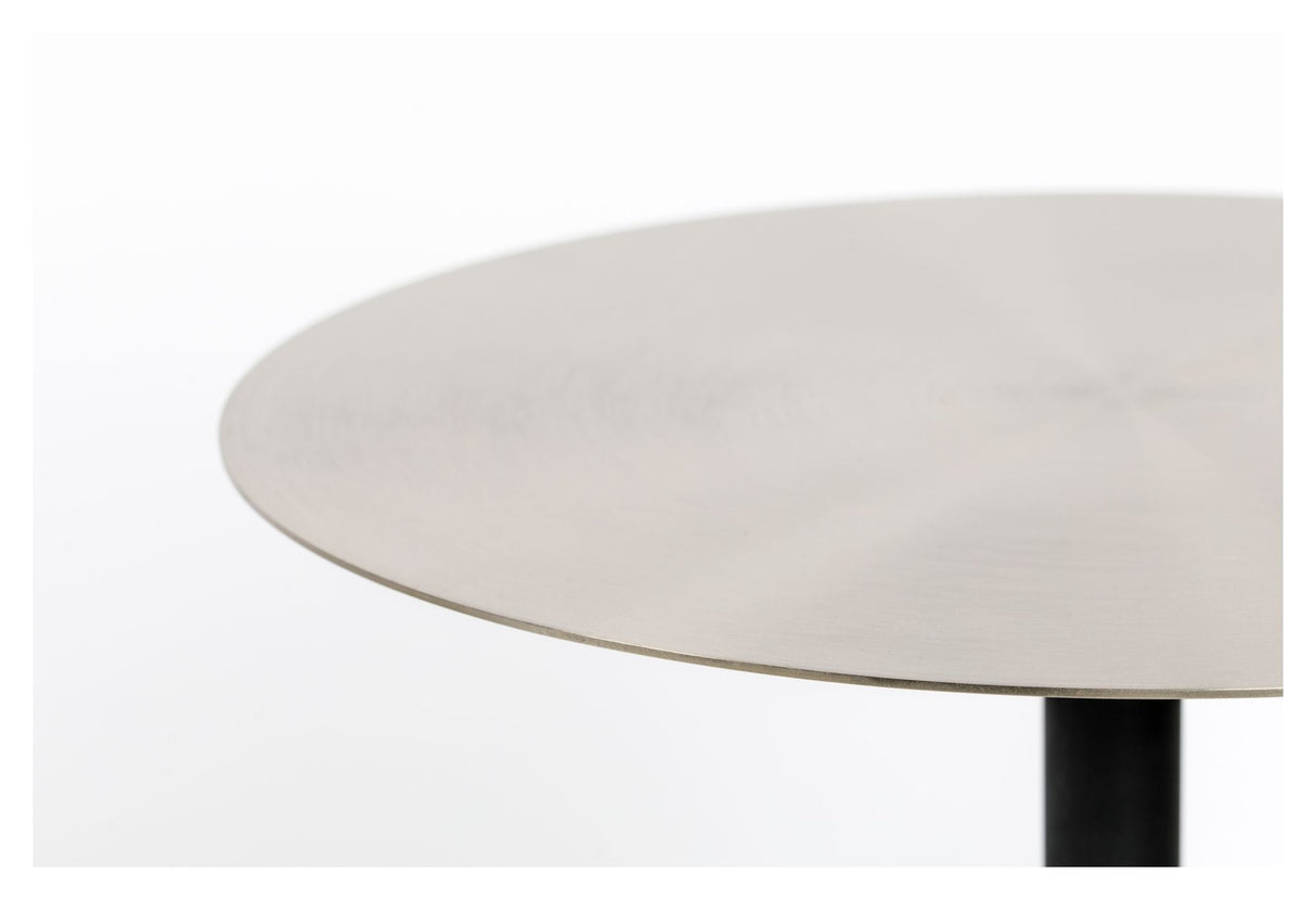 Zuiver Snow Sidebord - Brushed Satin, Ø40