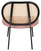 Zuiver Spike Loungestol - Pink/Natur - Unoliving.com