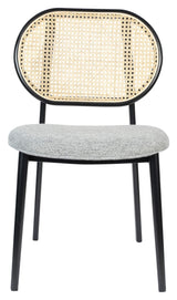 Zuiver Spike Spisebordsstol - Rattan/Grå - Unoliving.com