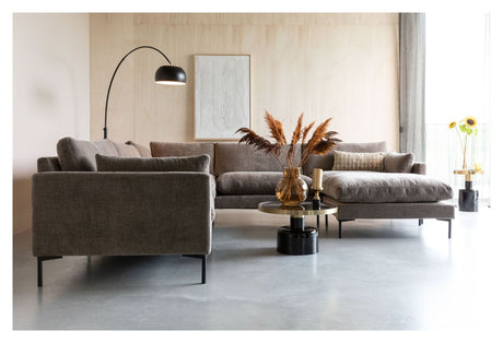 Zuiver Summer Hjørnesofa, Coffee - Unoliving.com