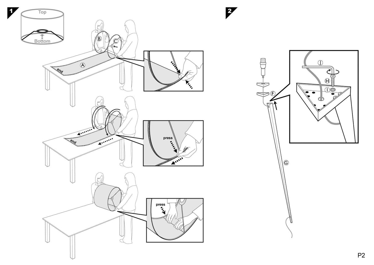 Zuiver Tripod Gulvlampe - Hvid - Unoliving.com